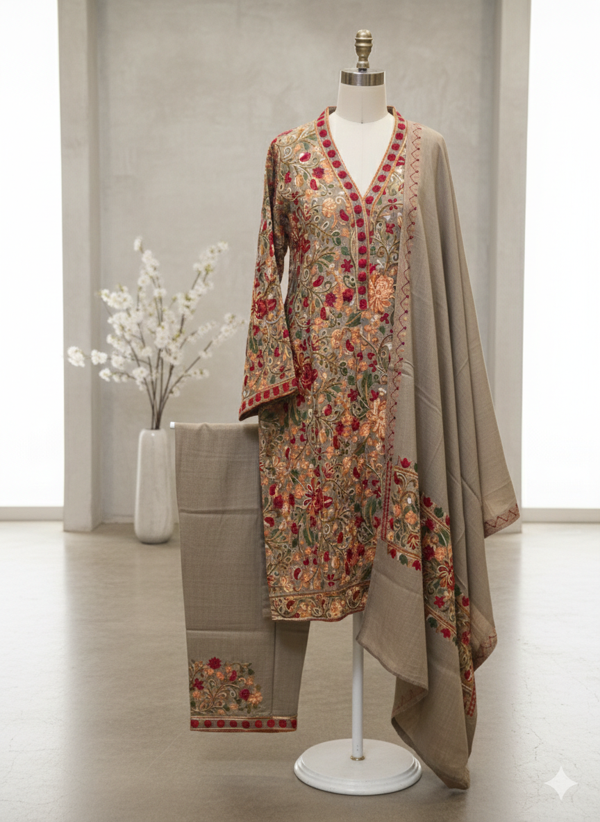 Multi-color shalwar kurta