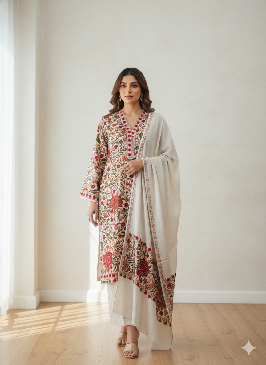 Multi-color shalwar kurta