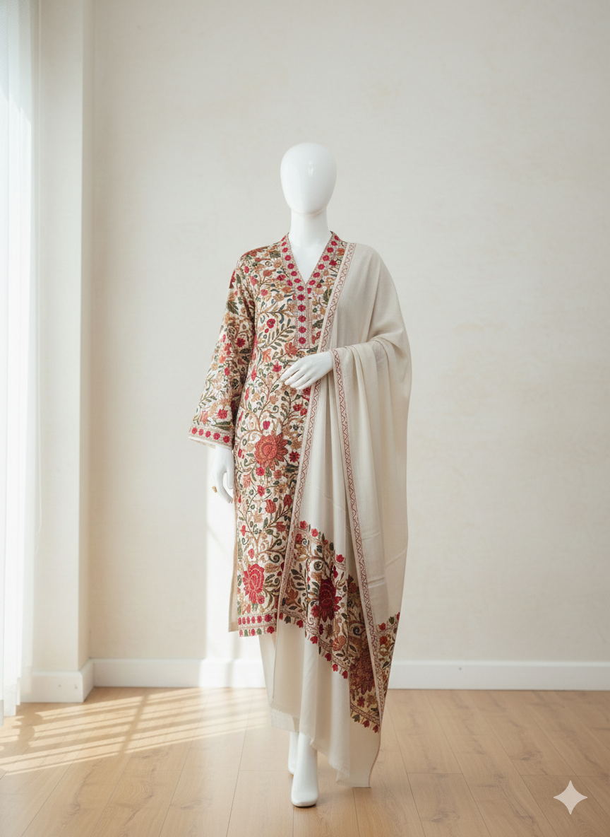 Multi-color shalwar kurta